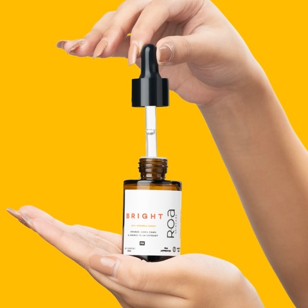 Bright 10% Vitamin C serum for face for brightening glow